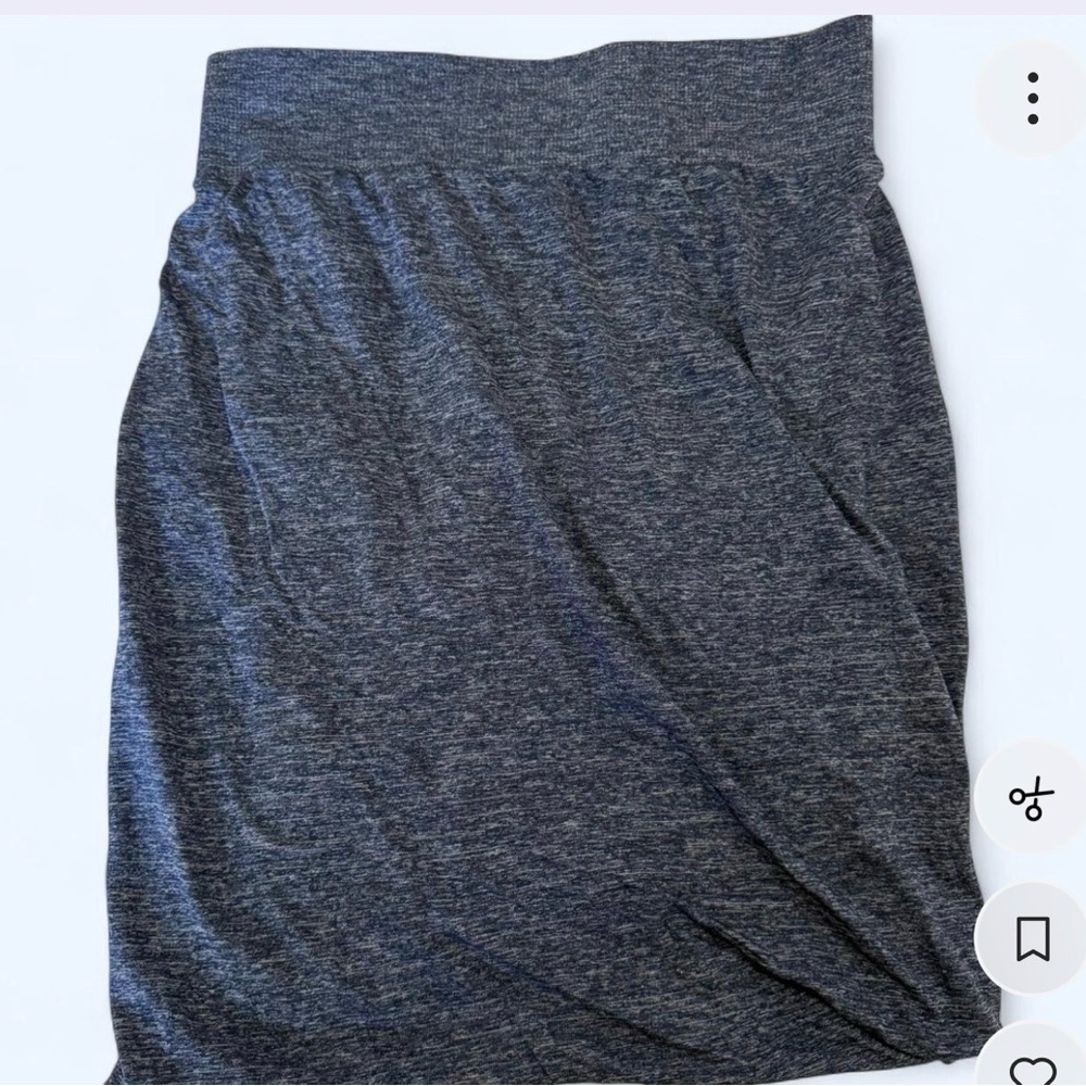 Lululemon Athletica Charcoal Pencil Skirt